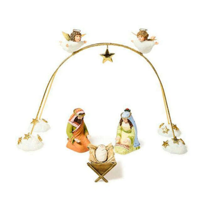 Patience Brewster Nativity Cherub Angels Arch Set, Set of 4 NEW & RETIRED