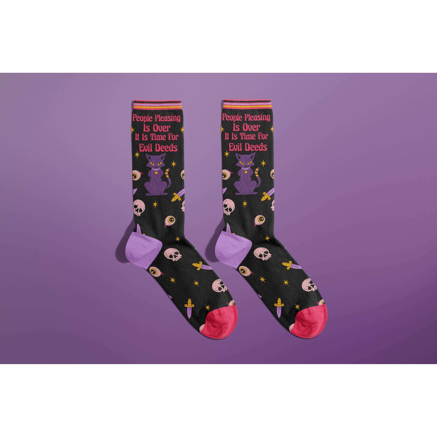 People Pleasing Is Over Socks