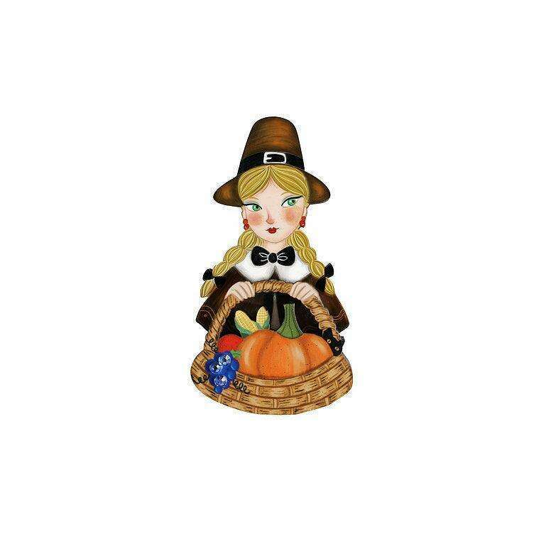 Pilgrim Thanksgiving Brooch by Laliblue