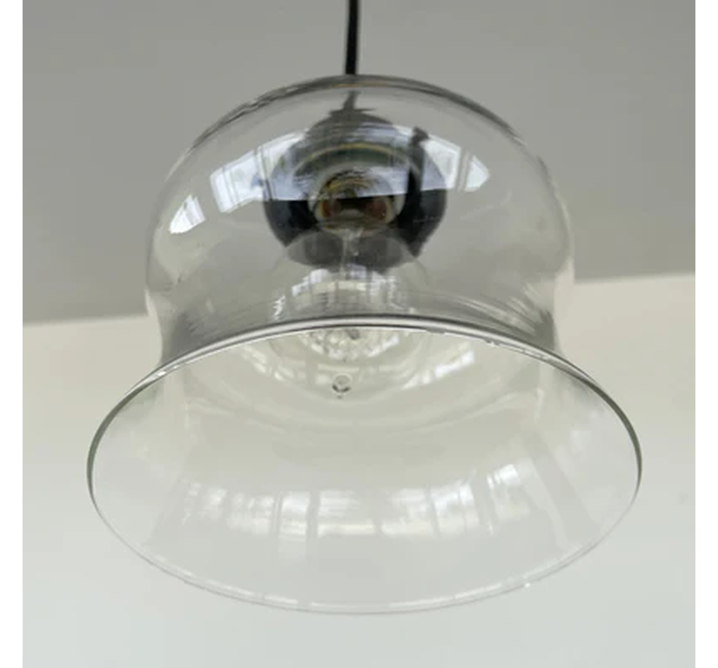 BELL Clear Glass Pendant Light