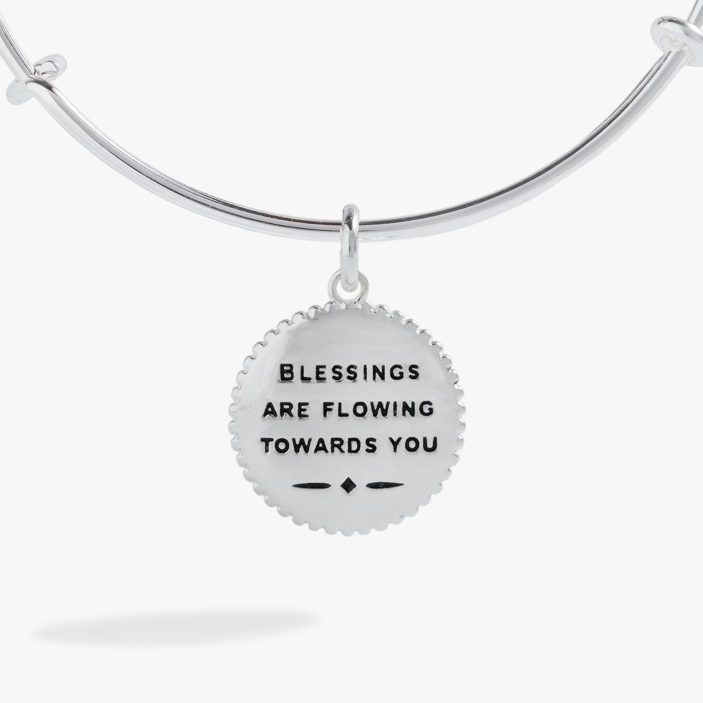 Sand Dollar Charm Bangle