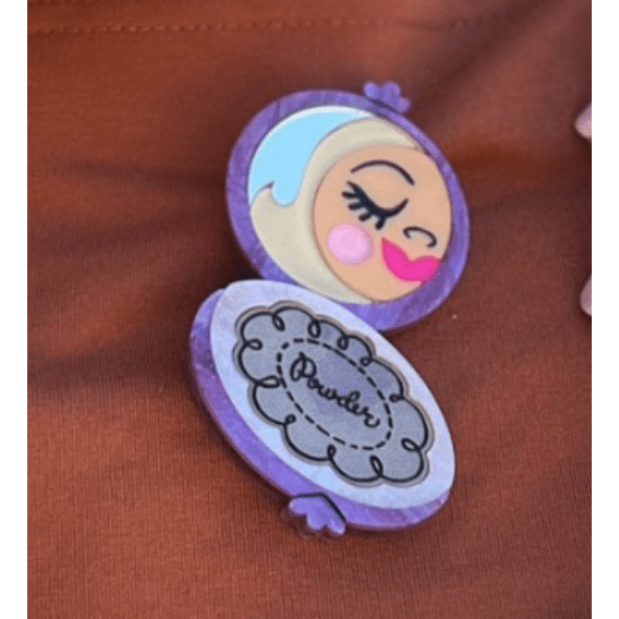 Secret Admirer Brooch LILAC by Asia Ellington x Lipstick & Chrome