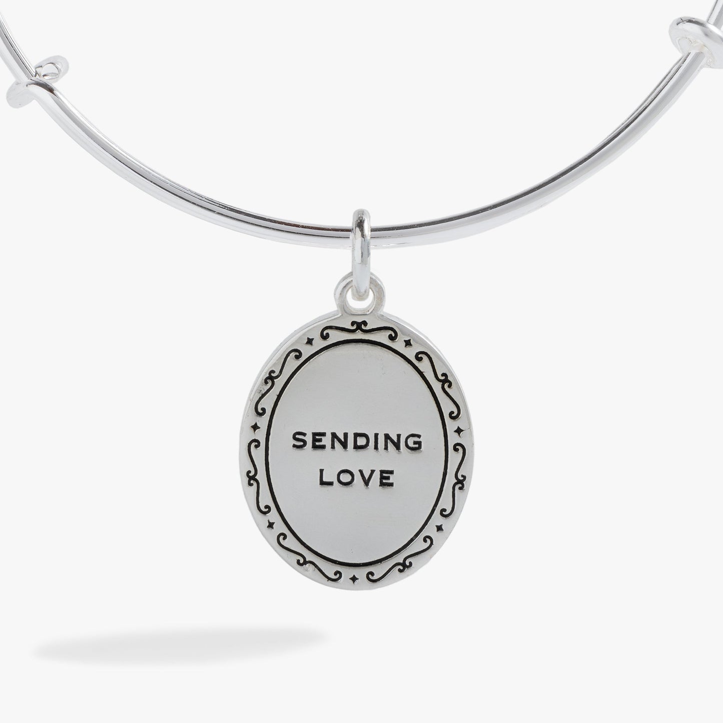 Sending Love Charm Bangle