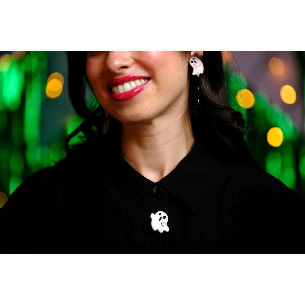 Set Of 4 Ghost Button Covers by Laliblue