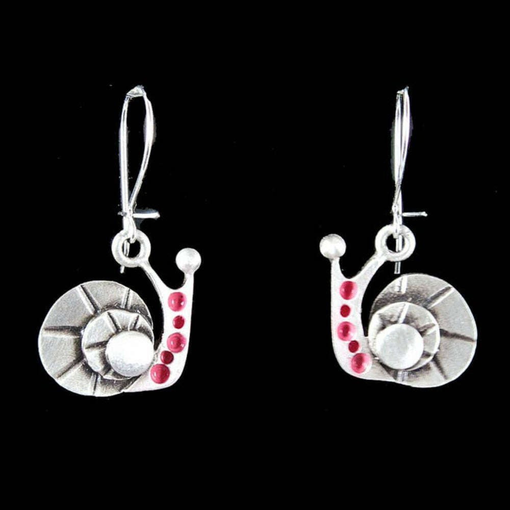 Snail Earrings by Chickenscratch