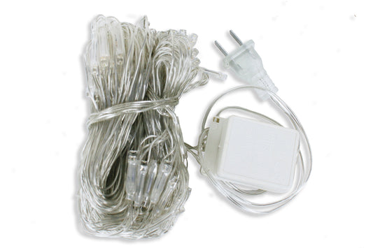 100 LED Net String Lights - Warm White