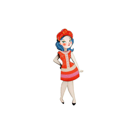 Spring Color Outfit Brooches by Laliblue