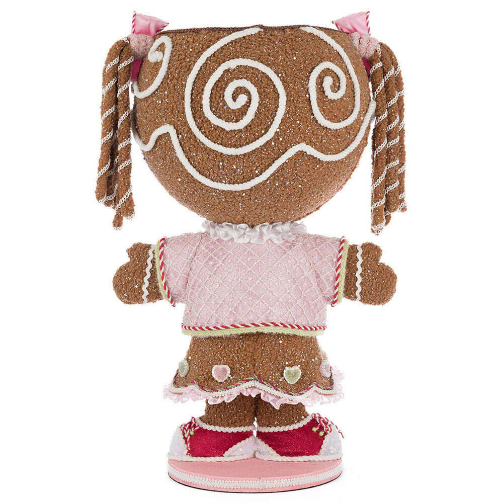 Sugar E. Sweet Gingerbread Girl Candy Container by Katherine's Collection