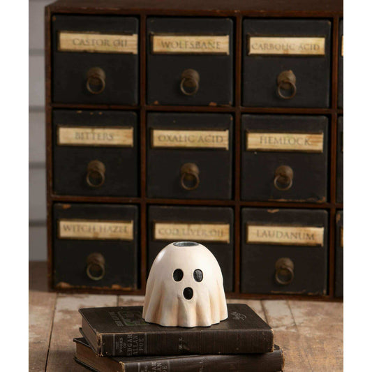 Surprised Ghost Candlestick | Halloween Decor | Bethany Lowe