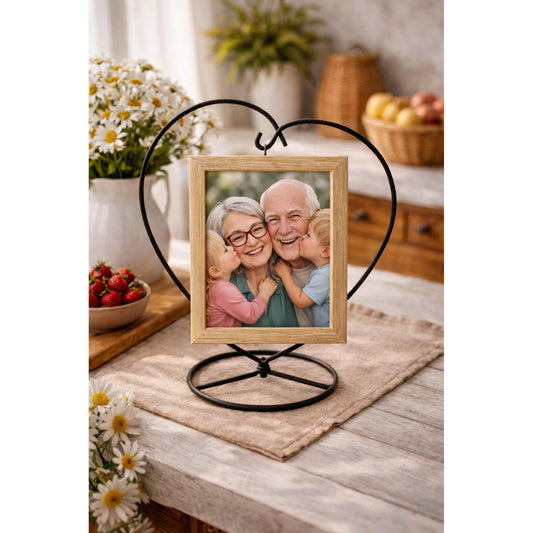 a picture of a family in a frame
