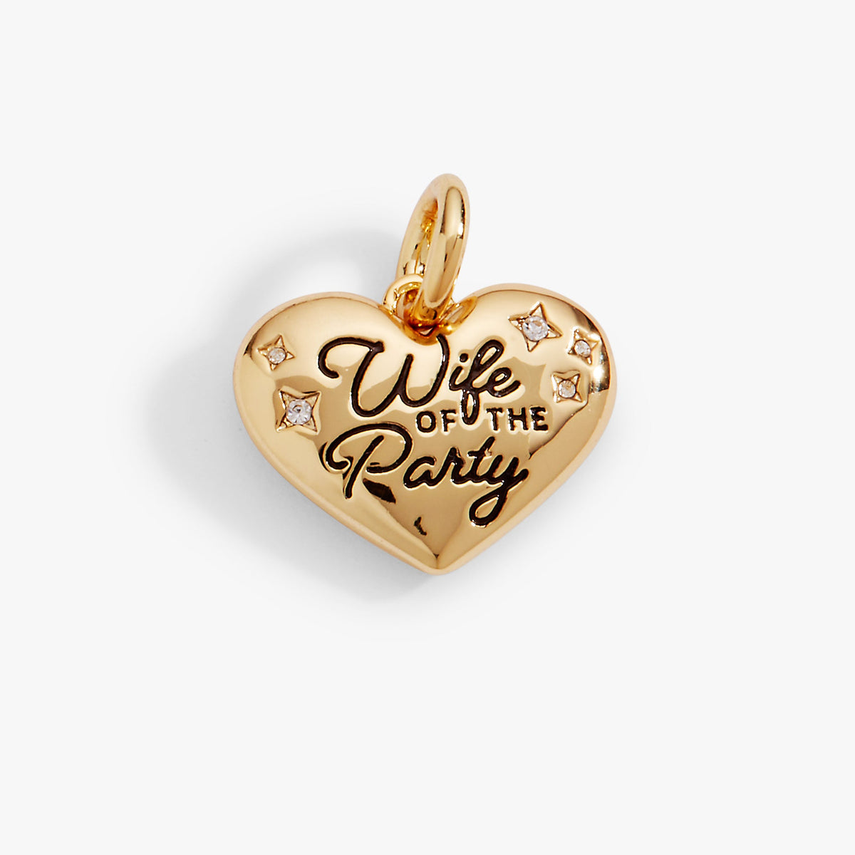 ‘Wife of the Party’ Heart Charm