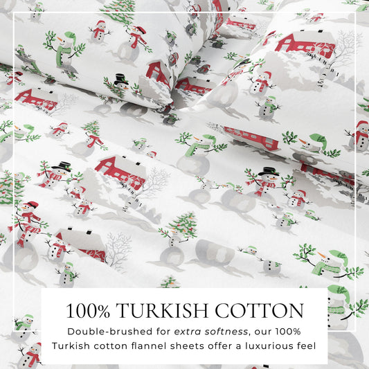 Turkish Cotton Flannel Sheet - Stratton Collection