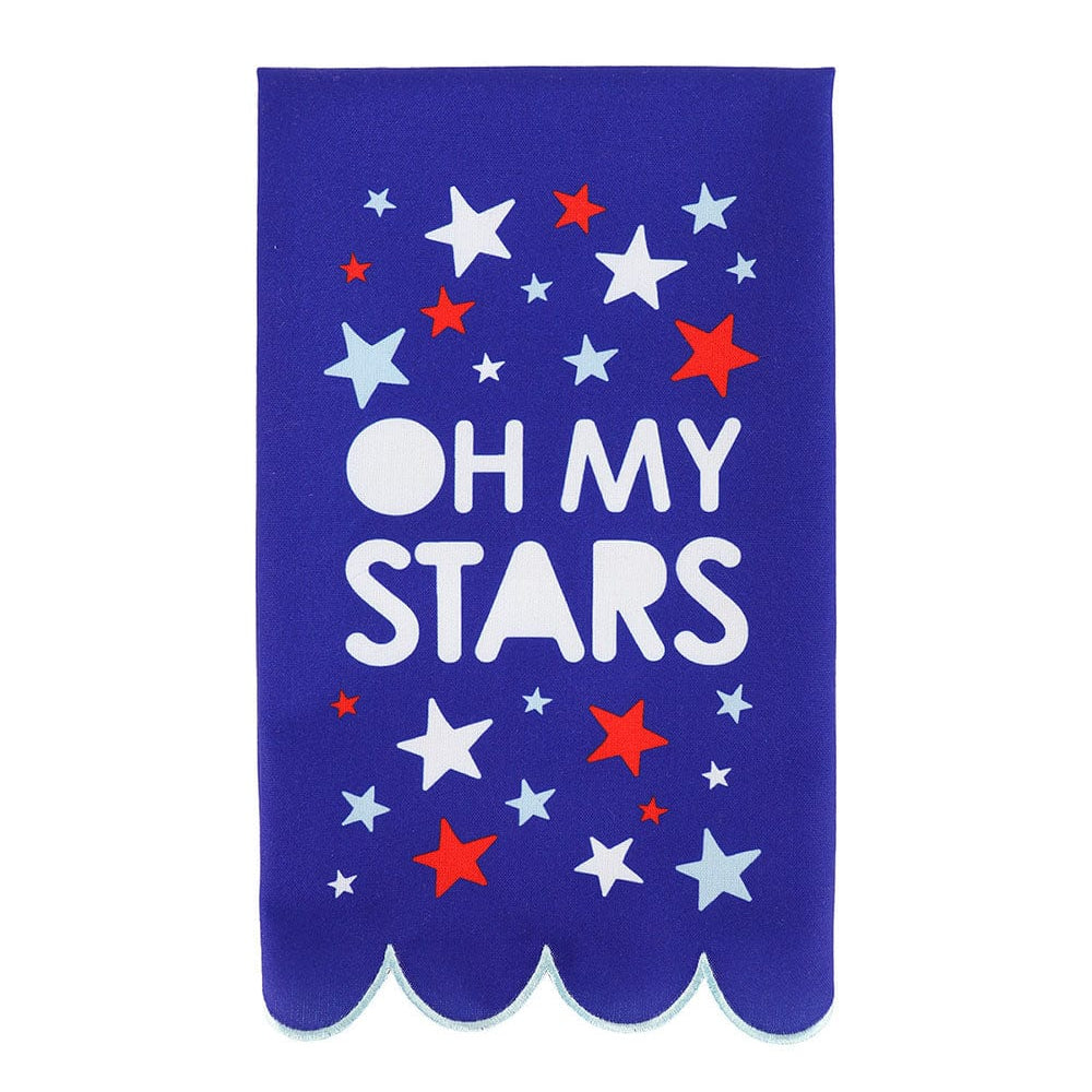 Oh My Stars Patriotic Cotton Tea Towel
