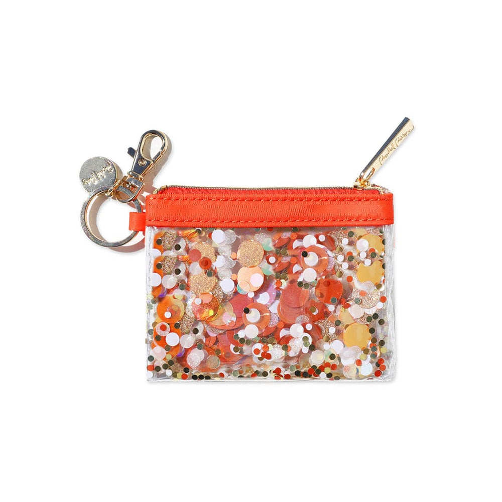 Spirit Squad Confetti Keychain Wallet