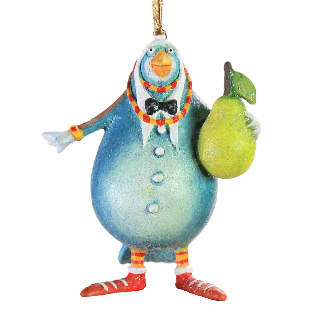 12 Days MINI Ornament by Patience Brewster — Partridge in a Pear Tree
