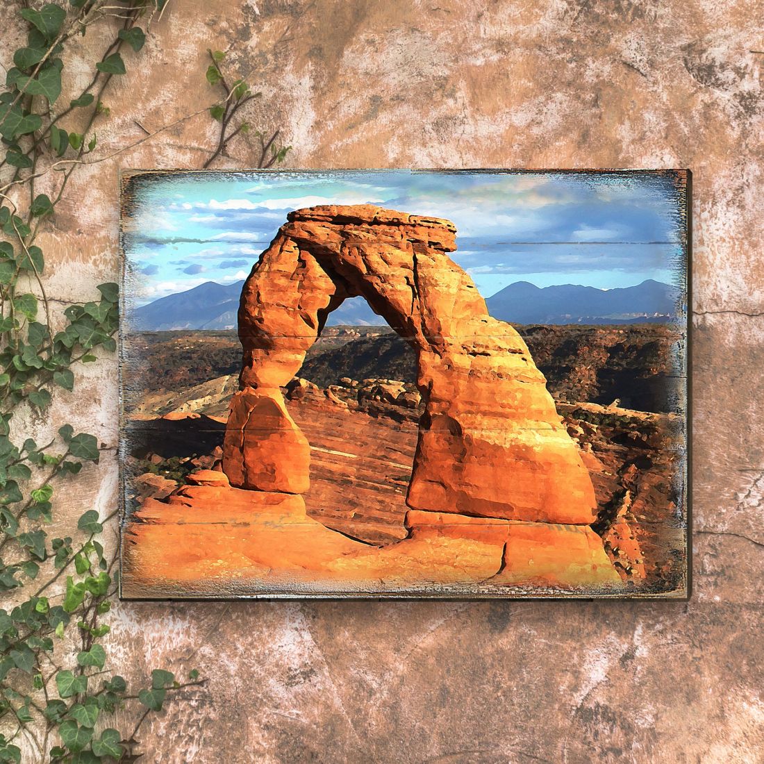 Grand Canyon Art Wooden Wall Art by Nature Wonders - Nature Wildlife Decor  - 95280B