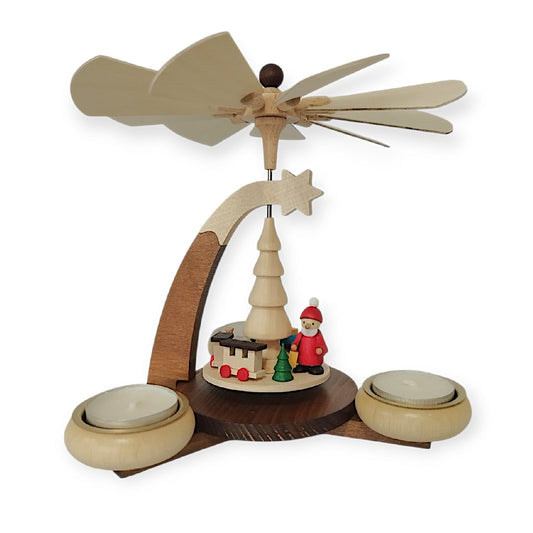 Christmas Pyramid (Medium)- Santa and Train
