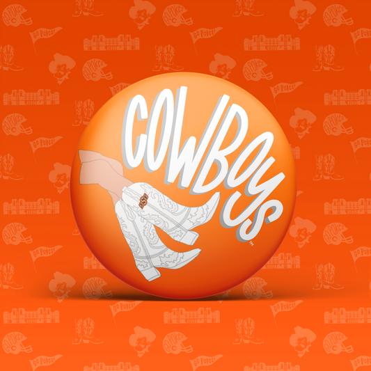a logo on a circle