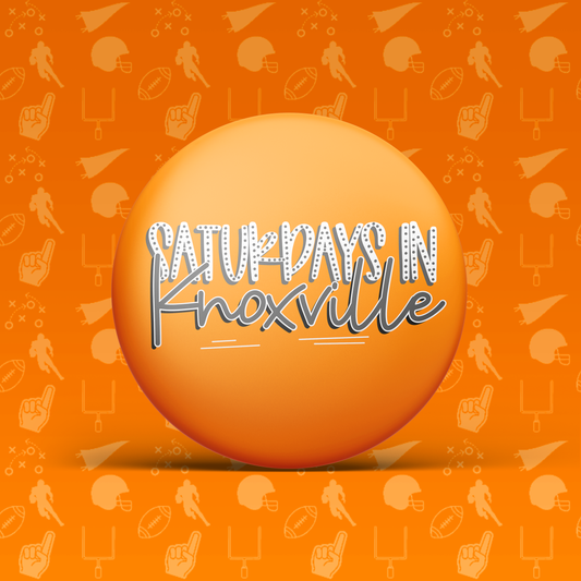Saturdays in Knoxville Button