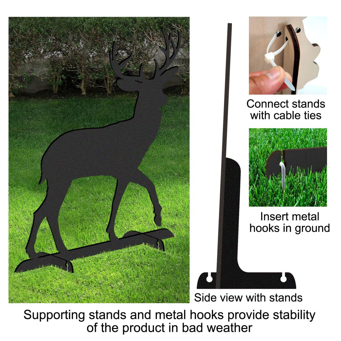 Running Horse Wildlife Outdoor Decor by G. DeBrekht - Wildlife Holiday Decor - 8198152F