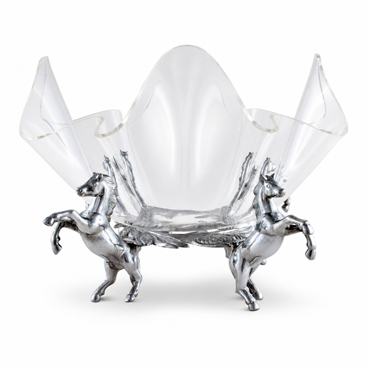 Horse Stand Acrylic Bowl 11