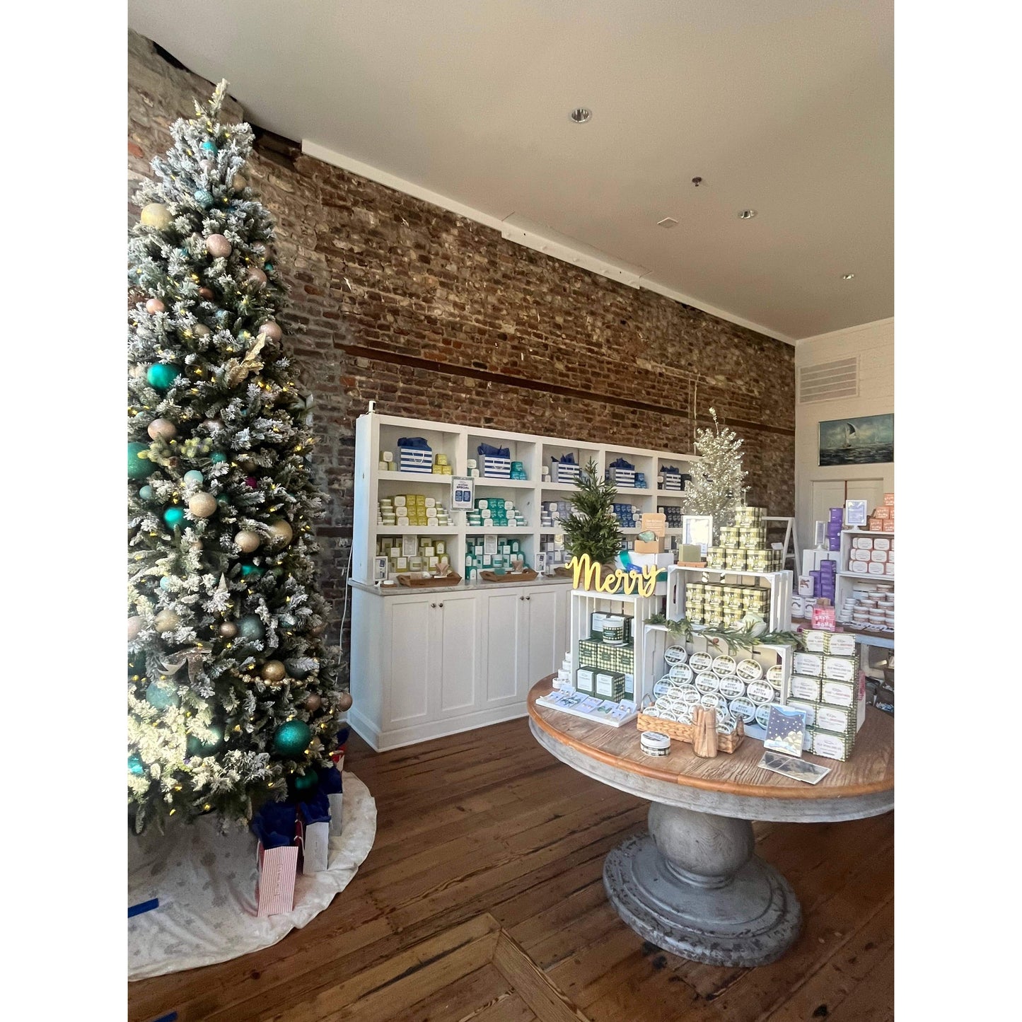 Coastal Christmas Bar Soap