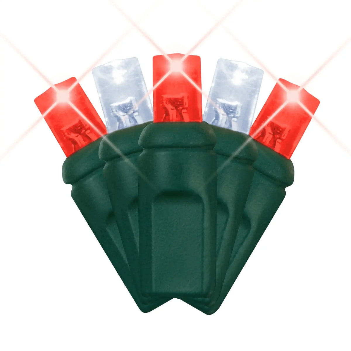 a group of christmas lights