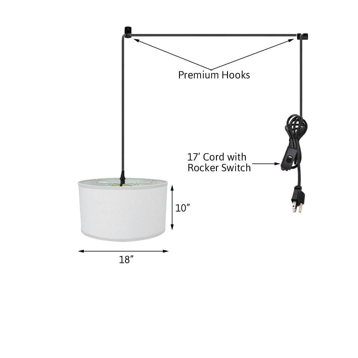 a diagram of a lamp