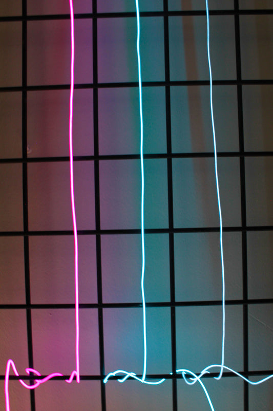 9' Neon String Light - Battery Operated