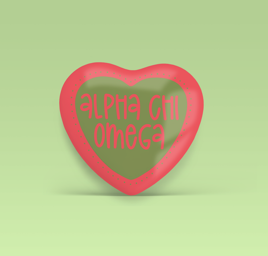 Alpha Chi Omega Heart