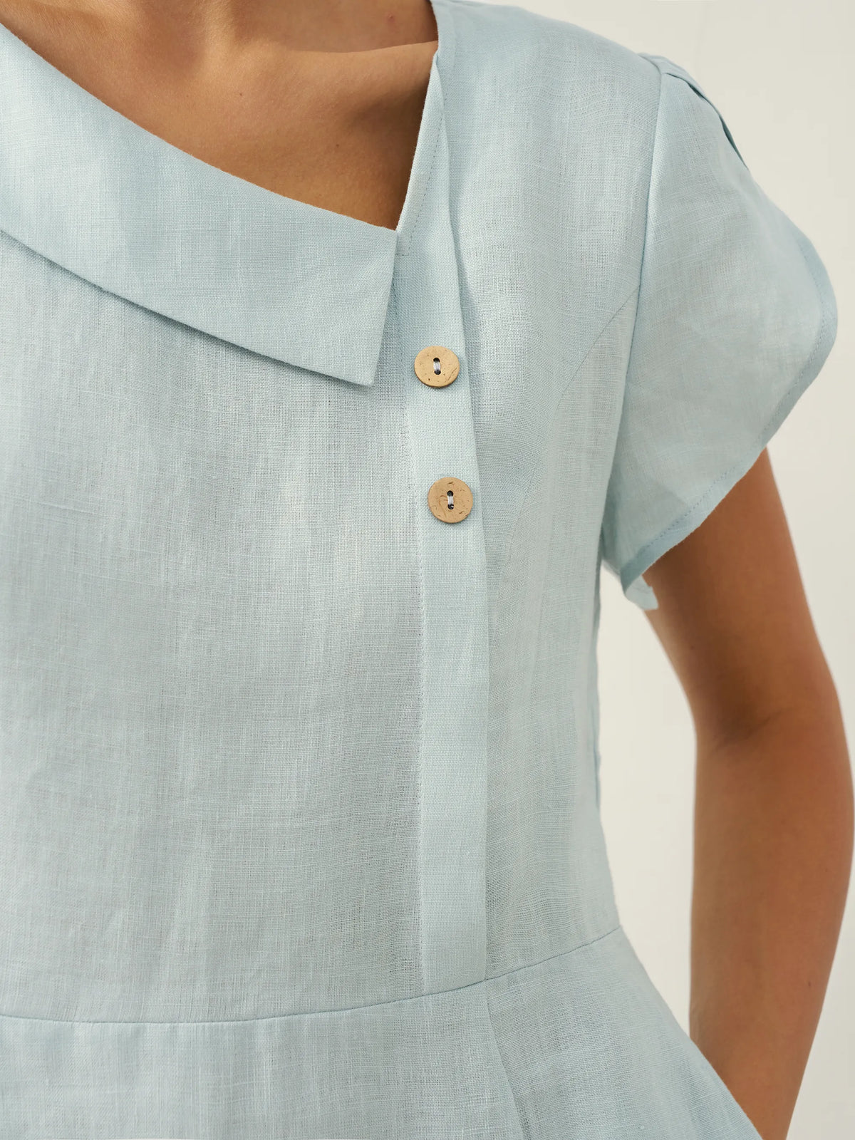 a close up of a woman's dress