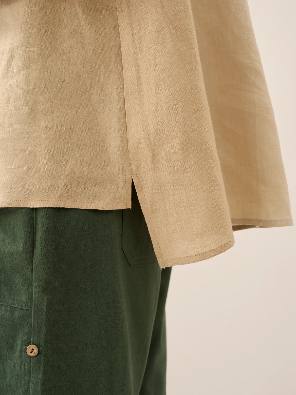a close up of a shirt
