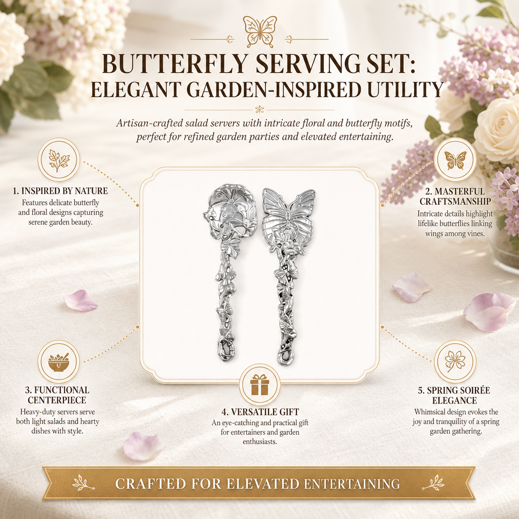 Butterfly Serving Set