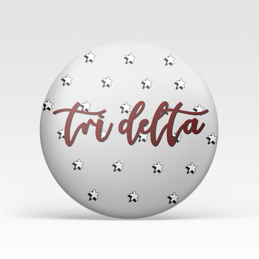Tri Delta Stars - Maroon
