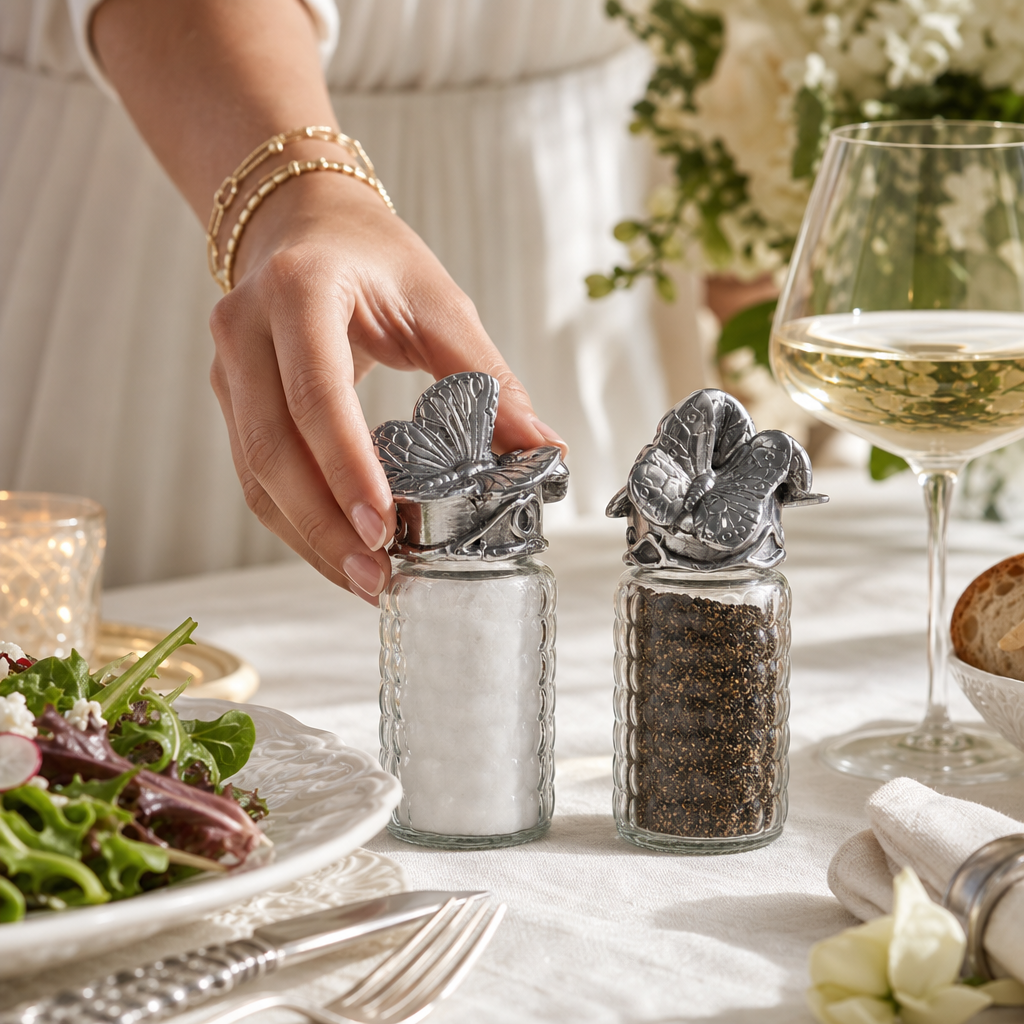 Butterfly Salt and Pepper Set