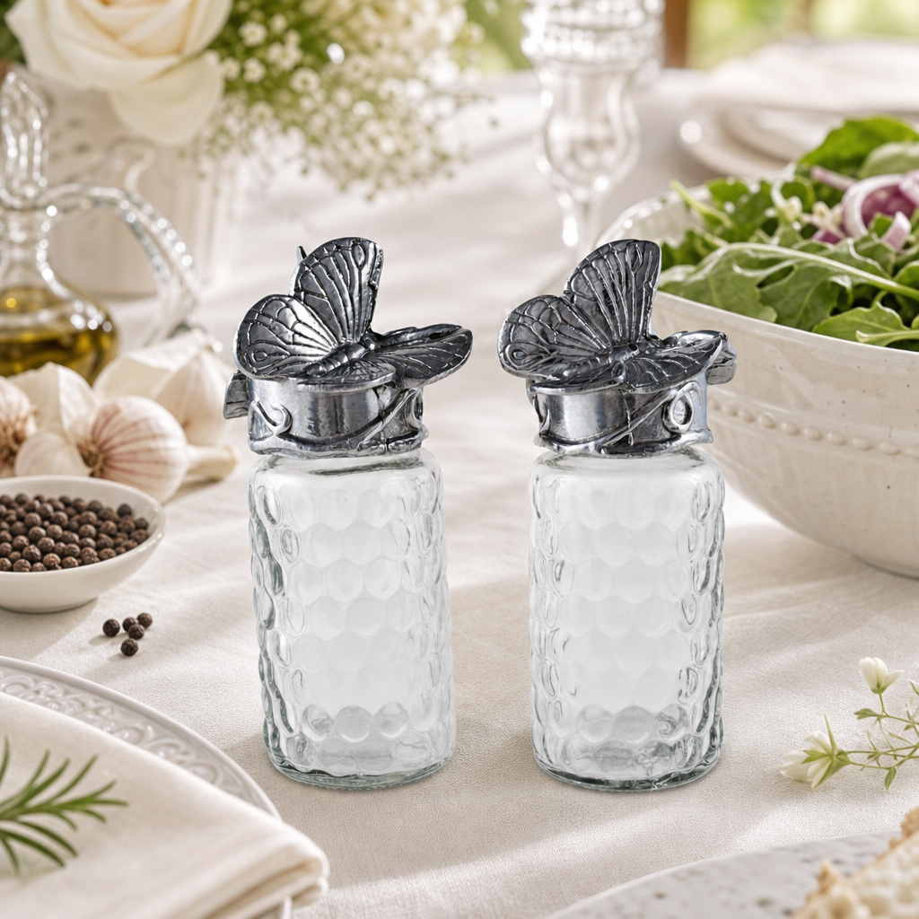 Butterfly Salt and Pepper Set
