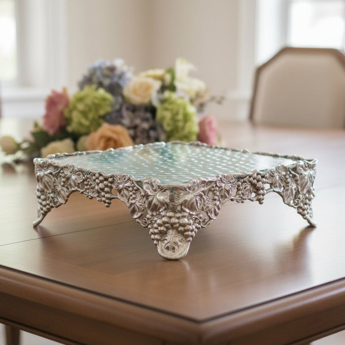 Grape Cake Pedestal Sheet