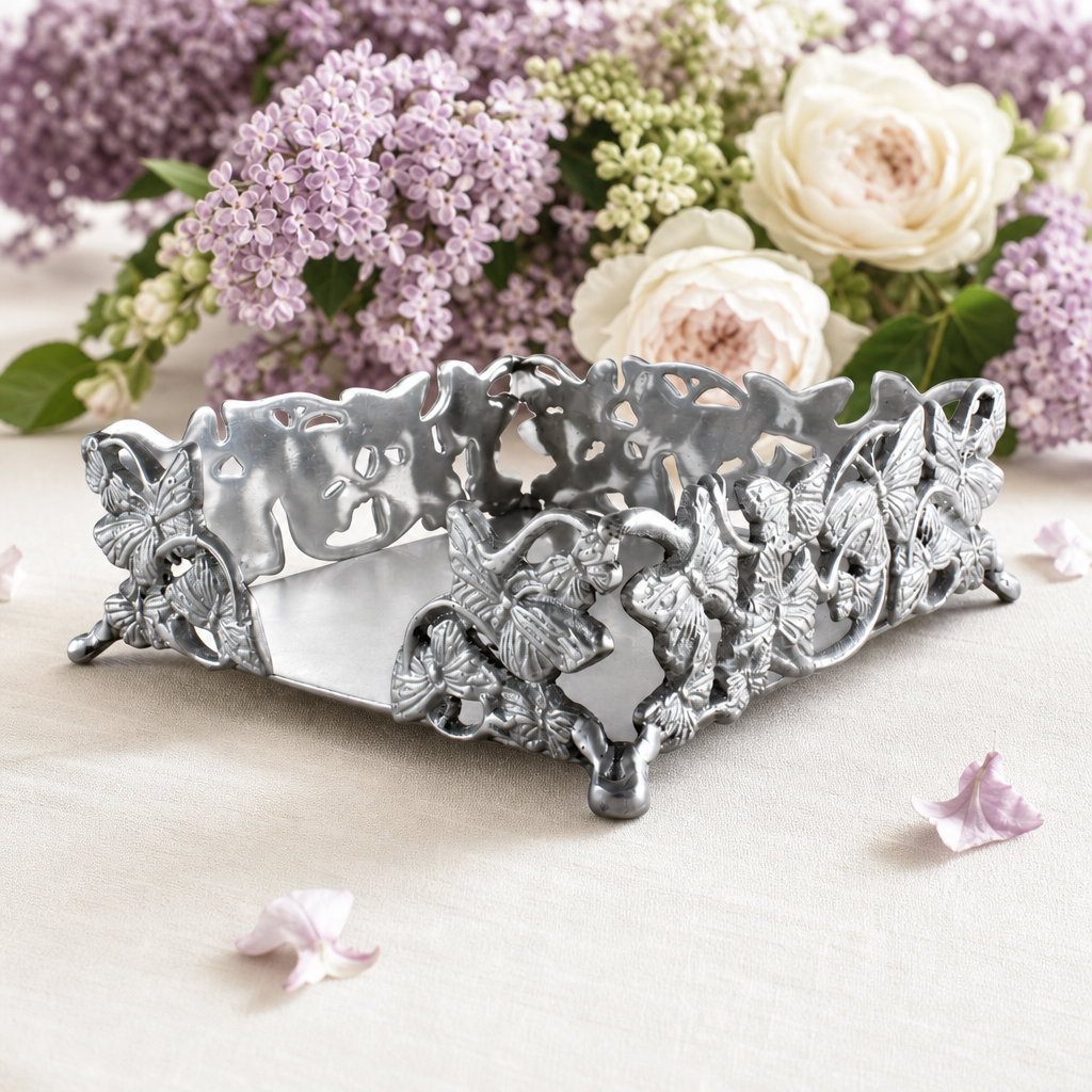 Butterfly Luncheon Napkin Box