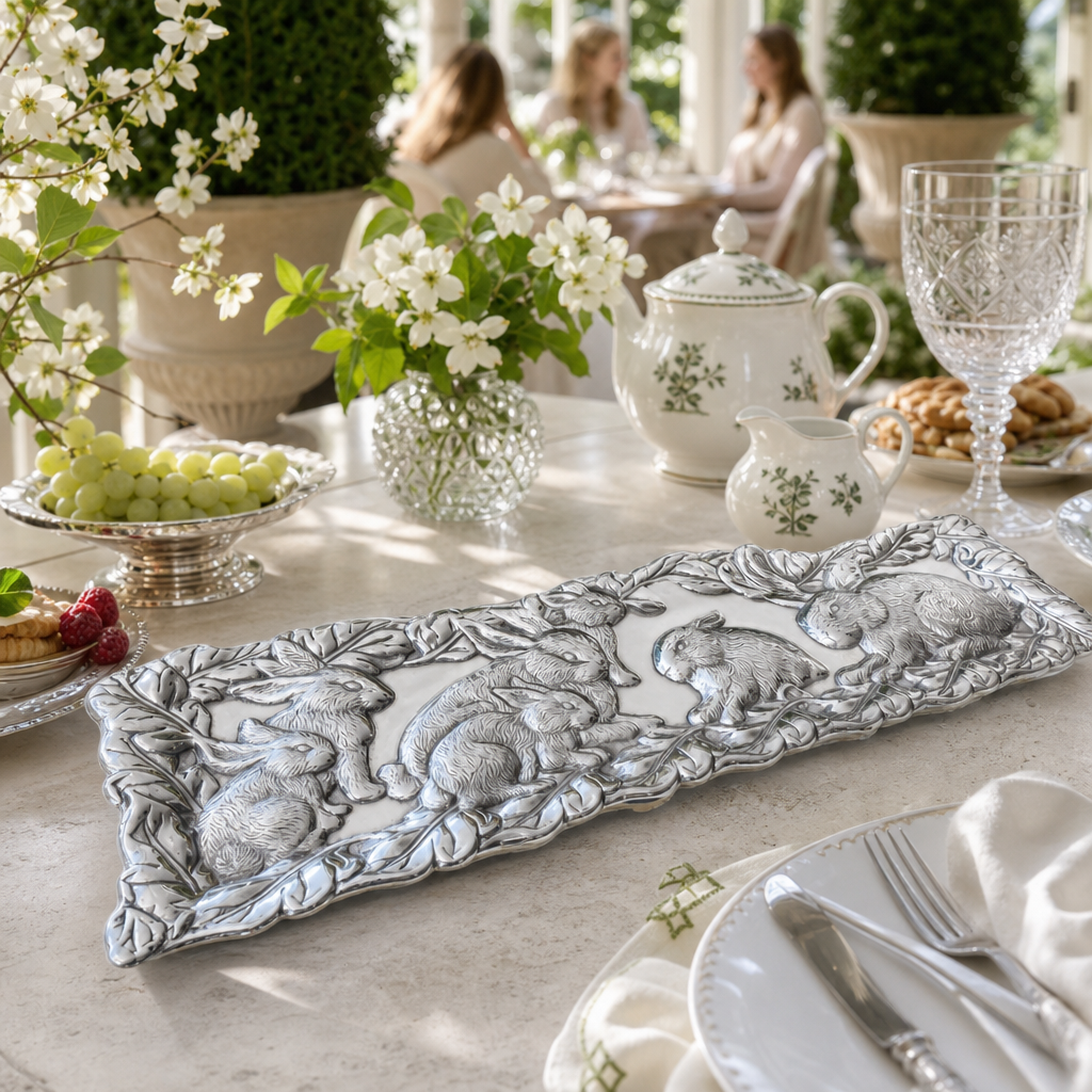 Bunny Oblong Tray