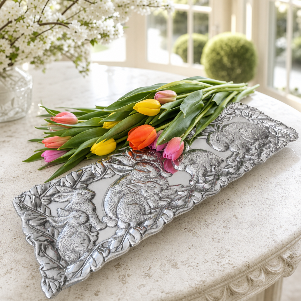 Bunny Oblong Tray