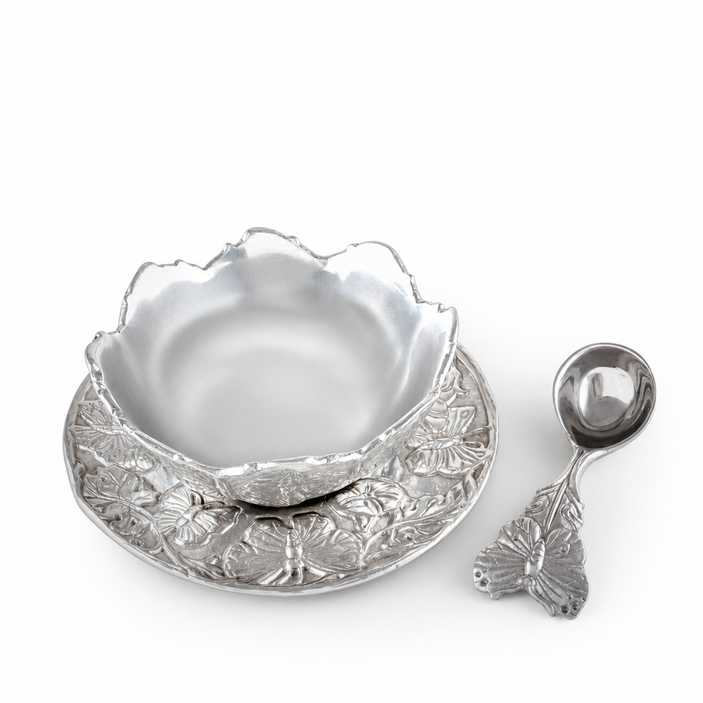 Butterfly Condiment Set 3-piece