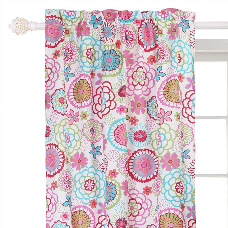 Mariah Pink Floral Dot Reversible Quilt Bedding Set