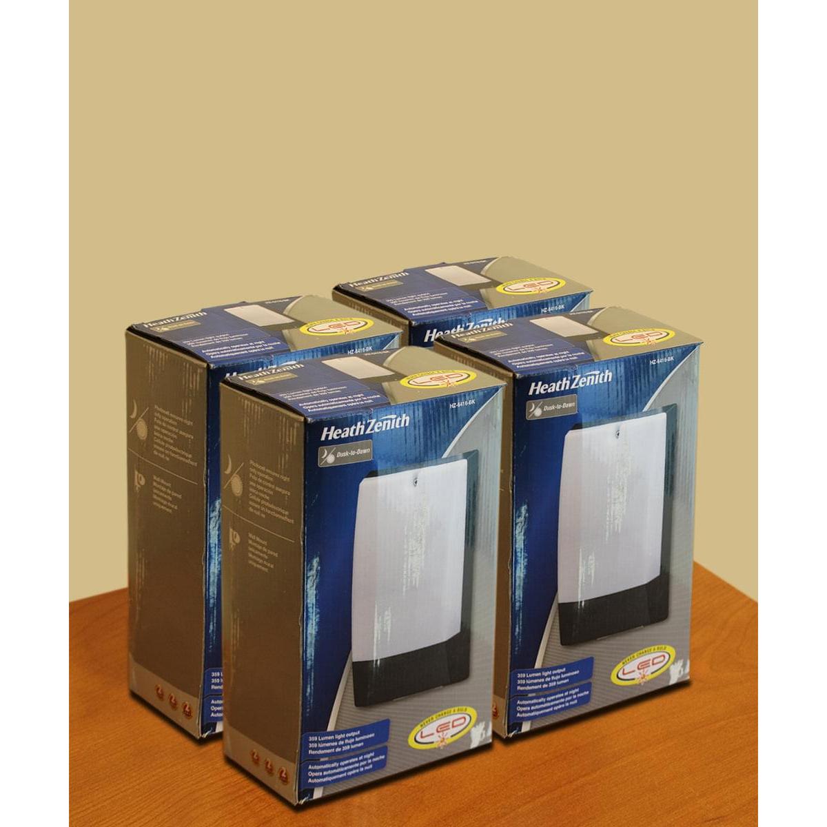 several boxes of different sizes