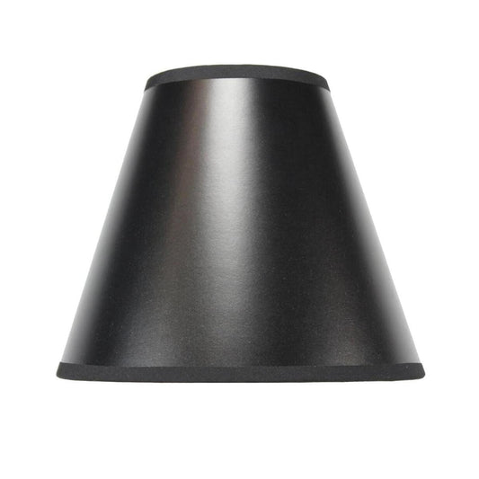 10"W x 9"H Black Parchment Empire Lampshade