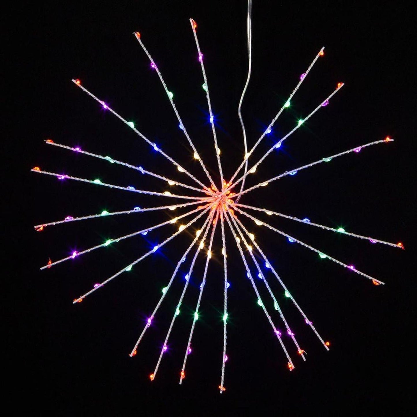 11.8" 120 Light Multicolored Starburst