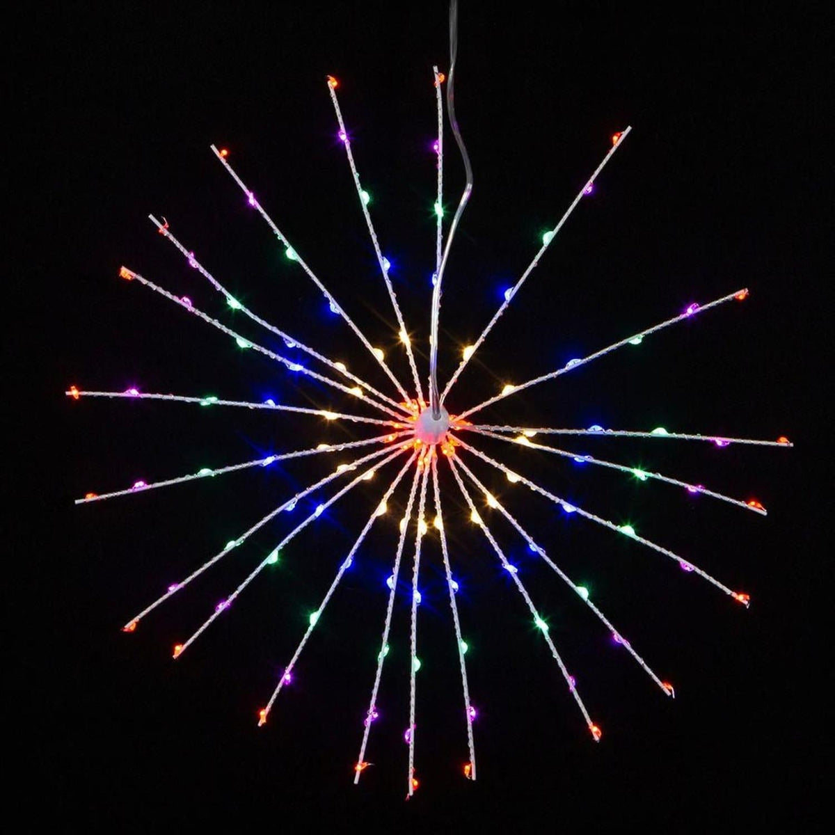 11.8" 120 Light Multicolored Starburst
