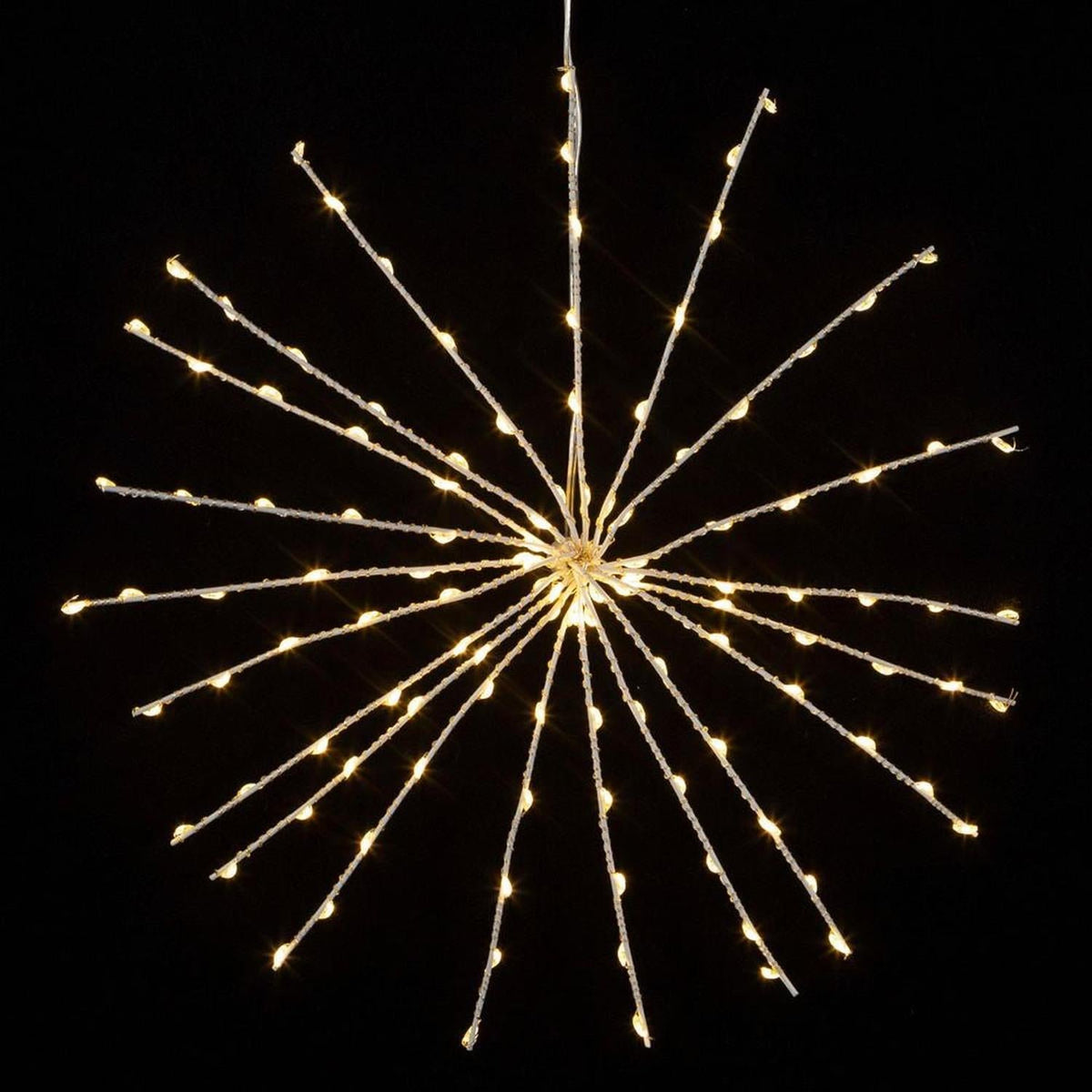 11.8" 120-Light Warm White Starburst