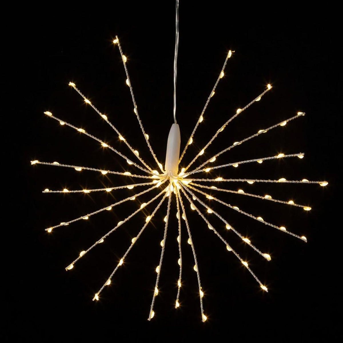 11.8" 120-Light Warm White Starburst