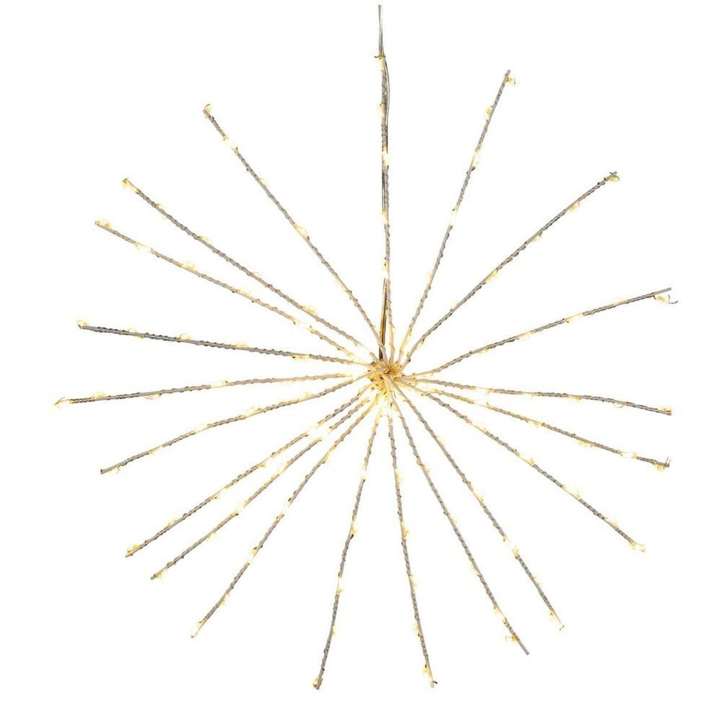 11.8" 120-Light Warm White Starburst