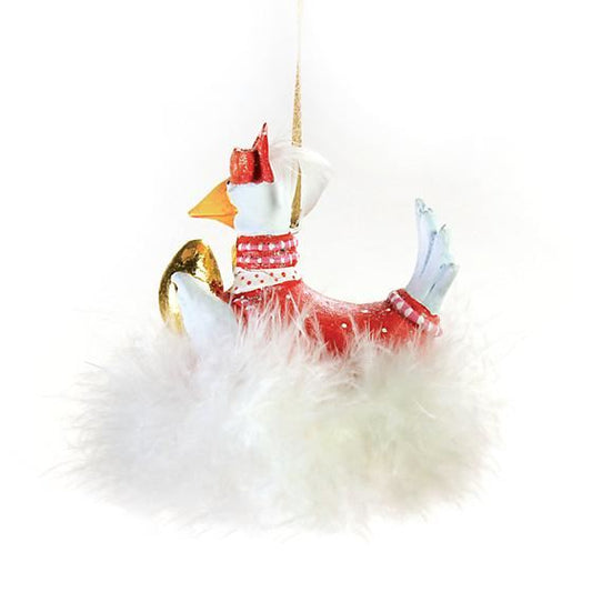 12 Days MINI Ornament by Patience Brewster — Six Geese a-Laying